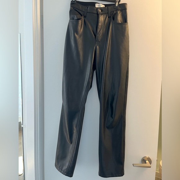 leather pants- A&F - Picture 1 of 2